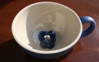 Ausgefallene, individuelle Tasse für Familien