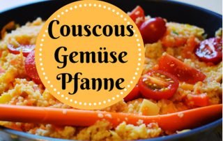 Vegane Gemüse Pfanne mit Couscous