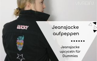 Jeansjacke upcyceln diy