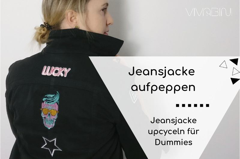 Jeansjacke upcyceln diy