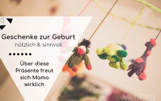 Sammlung sinnvoller Geschenke zur Geburt
