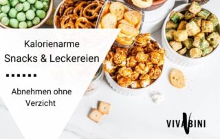 Kalorienarme Snacks und Alternativen