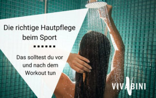 Die richtige Hautpflege beim Sport