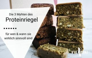 Die drei Mythen der Proteinriegel